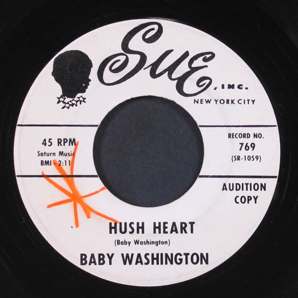 hush heart / i've got a feeling by BABY WASHINGTON