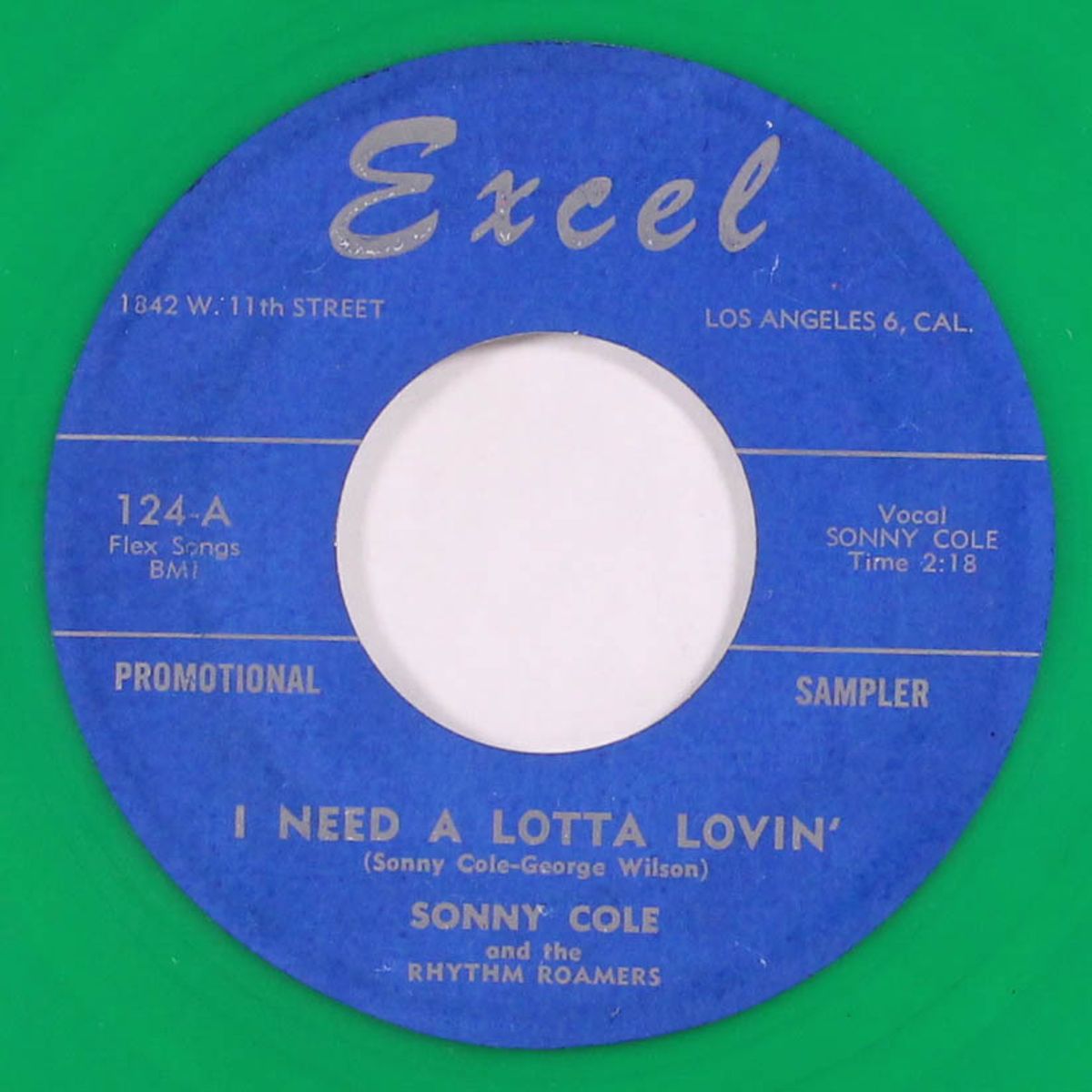 robinson crusoe hop / i need a lotta lovin' by SONNY COLE