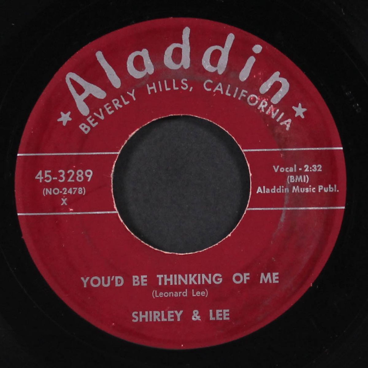 feel so good / you'd be thinking of me by SHIRLEY & LEE