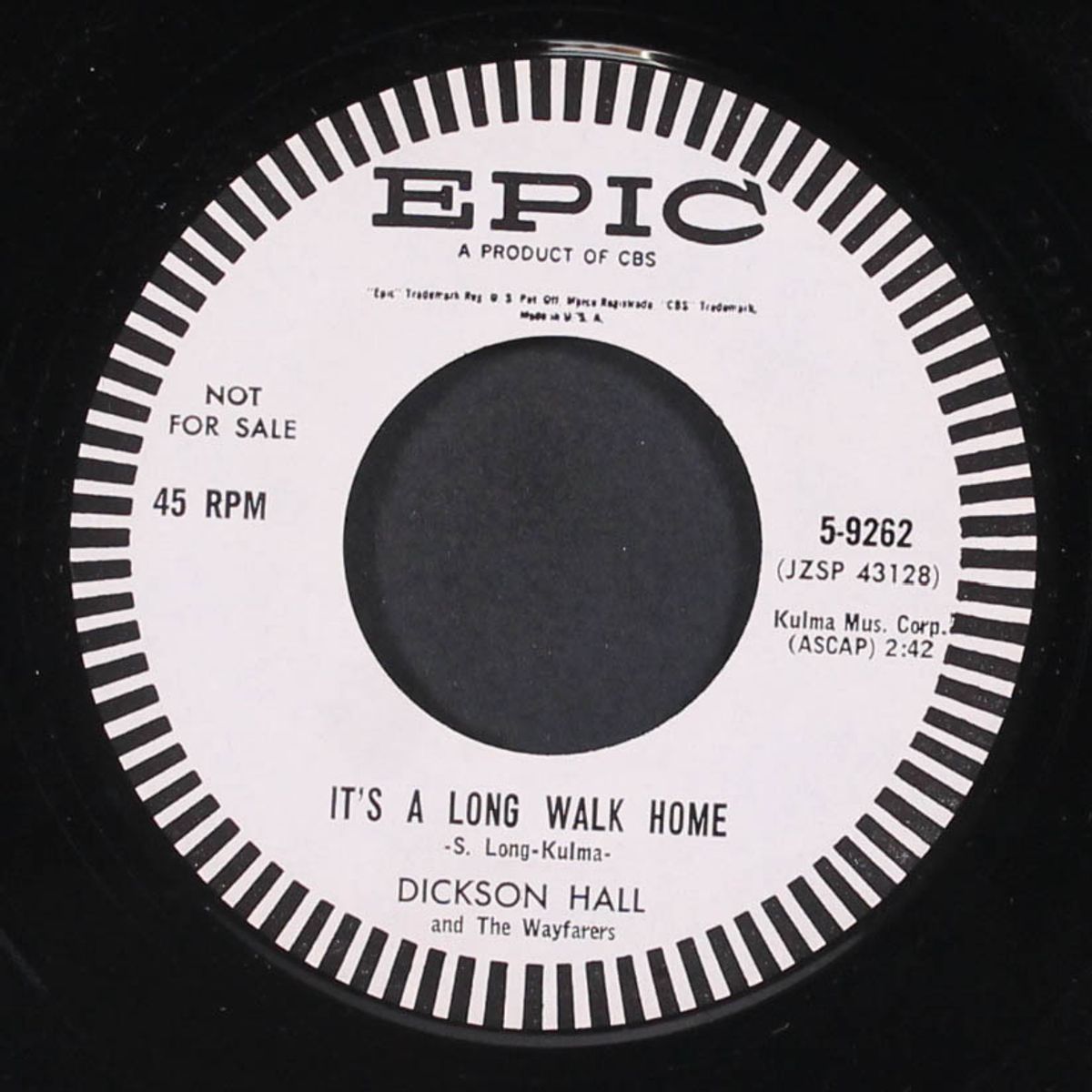 cowboy / it's a long walk home by DICKSON HALL