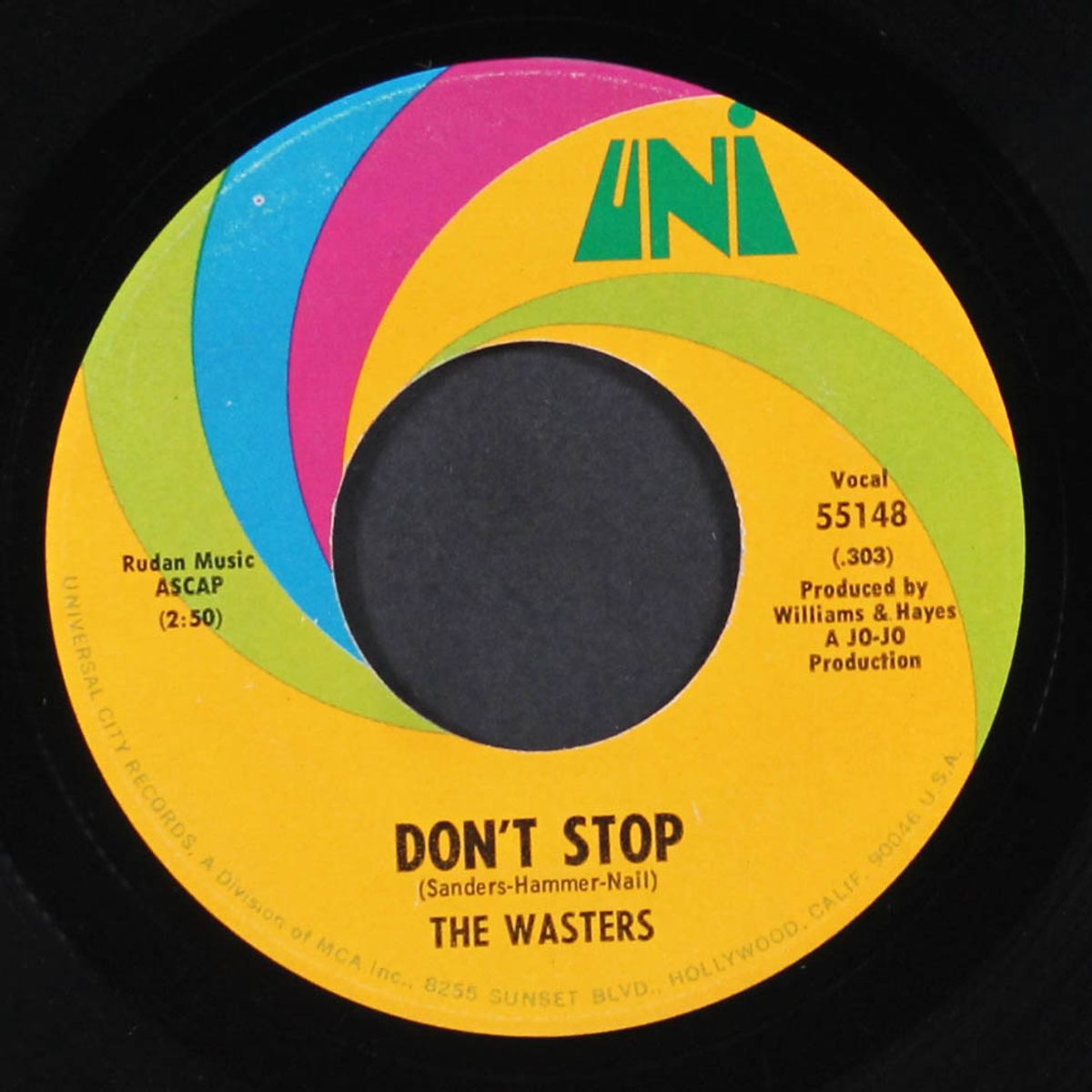 don't stop / accept my love by WASTERS