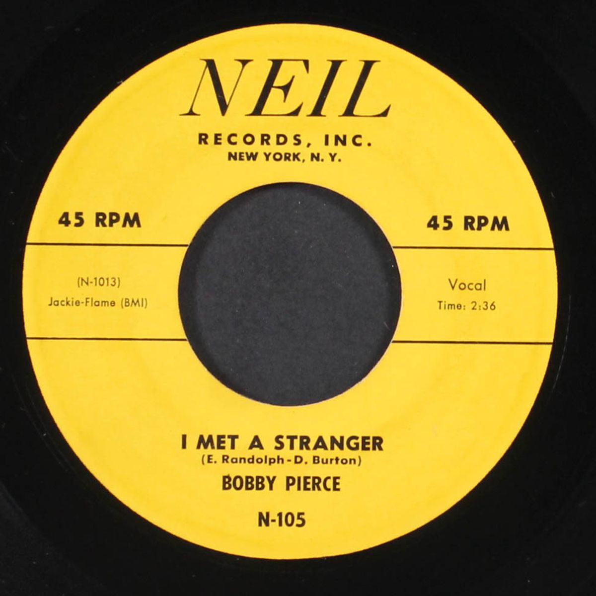 i've tried / i met a stranger by BOBBY PIERCE