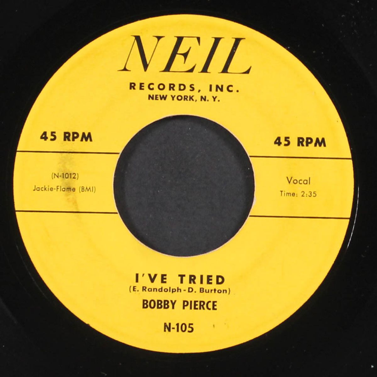 i've tried / i met a stranger by BOBBY PIERCE