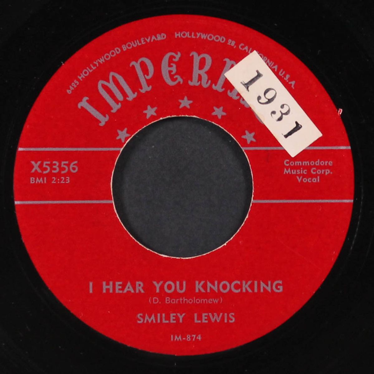 i hear you knocking / bumpity bump by SMILEY LEWIS