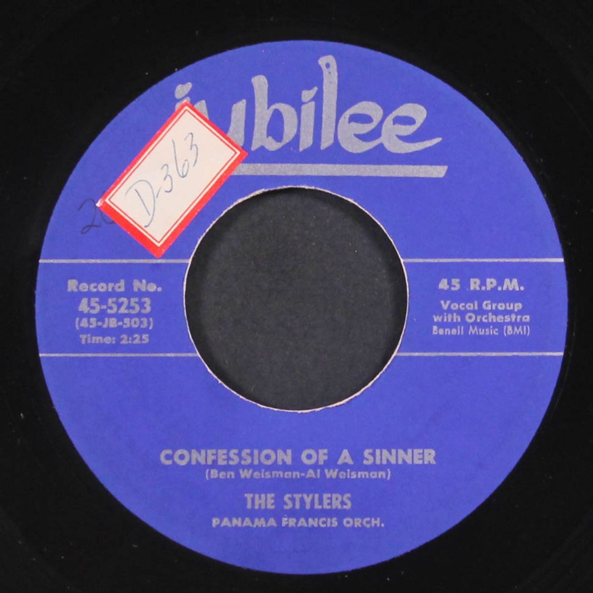 confession of a sinner / gonna tell 'em by STYLERS