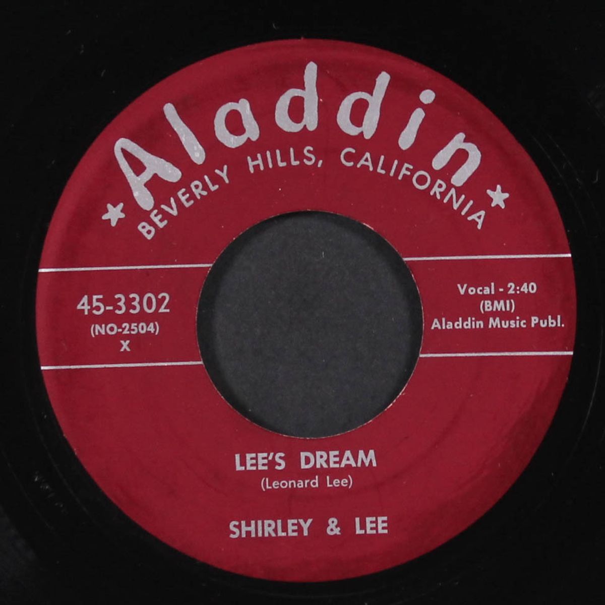 lee's dream / i'll do it by SHIRLEY & LEE