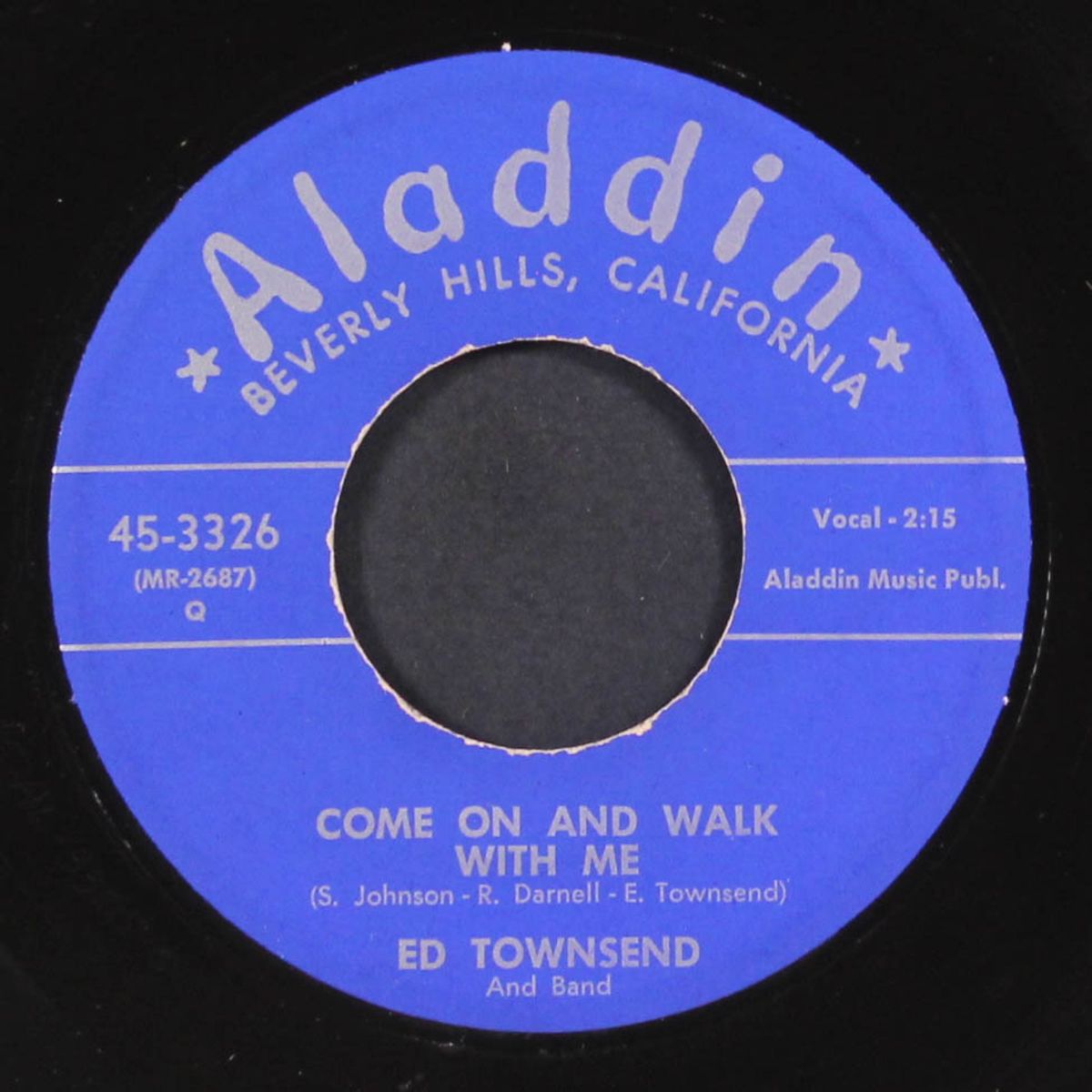 give me one more chance / come on and walk with me by ED TOWNSEND