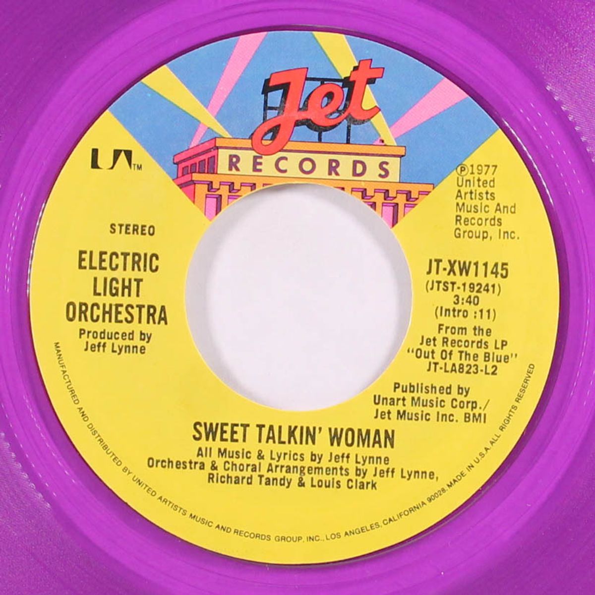 sweet talkin' woman / fire on high by ELECTRIC LIGHT ORCHESTRA