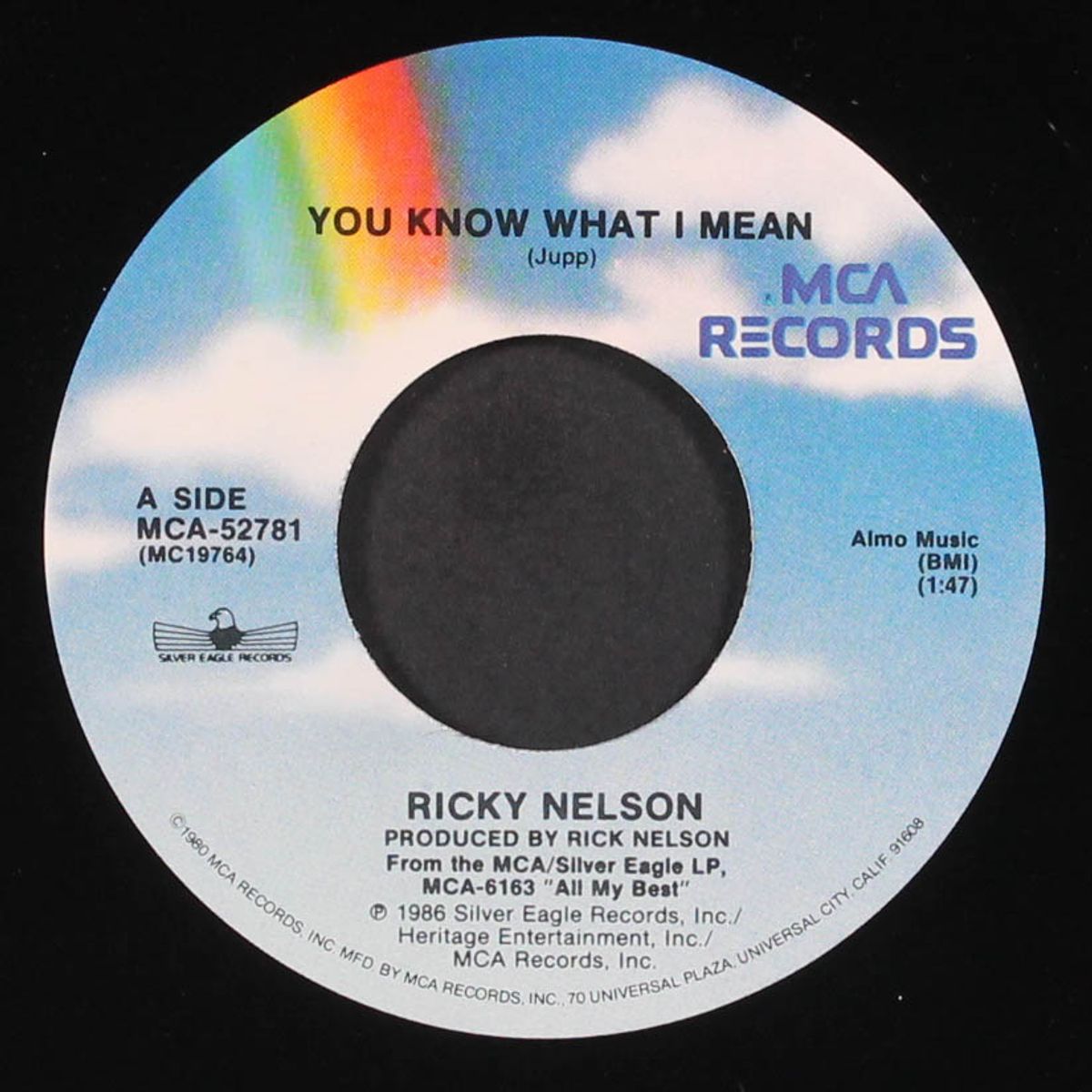 you know what i mean / don't leave me this way by RICKY NELSON