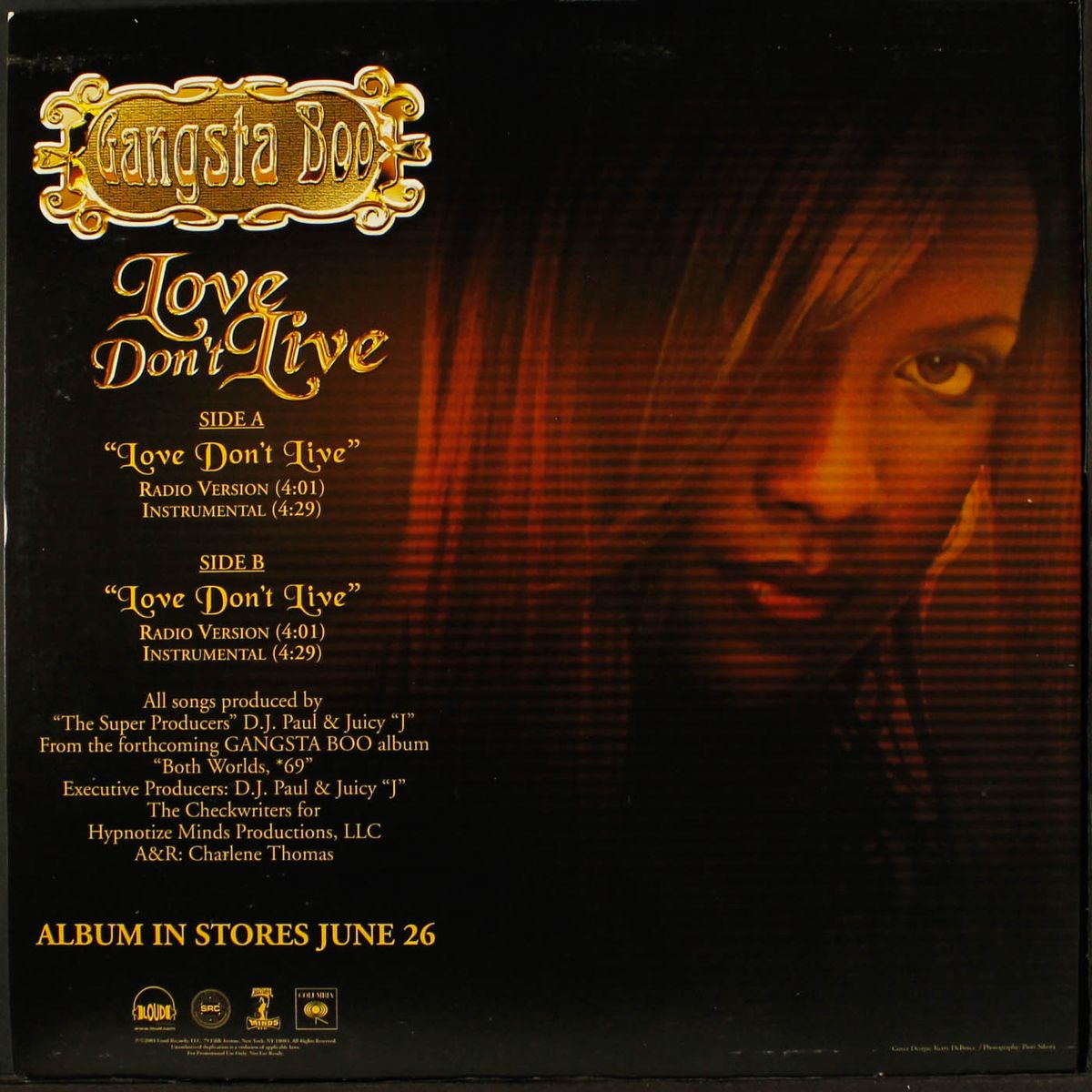 love don't live by GANGSTA BOO