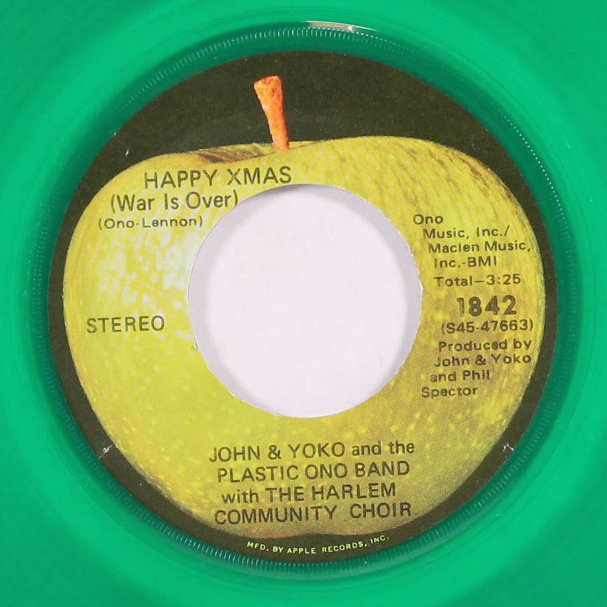 happy xmas (war is over) / listen the snow is falling by JOHN LENNON & YOKO ONO
