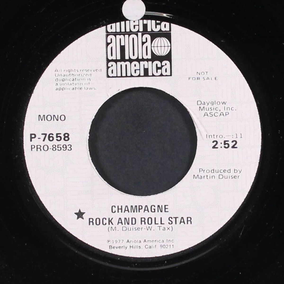 rock & roll star by CHAMPAGNE