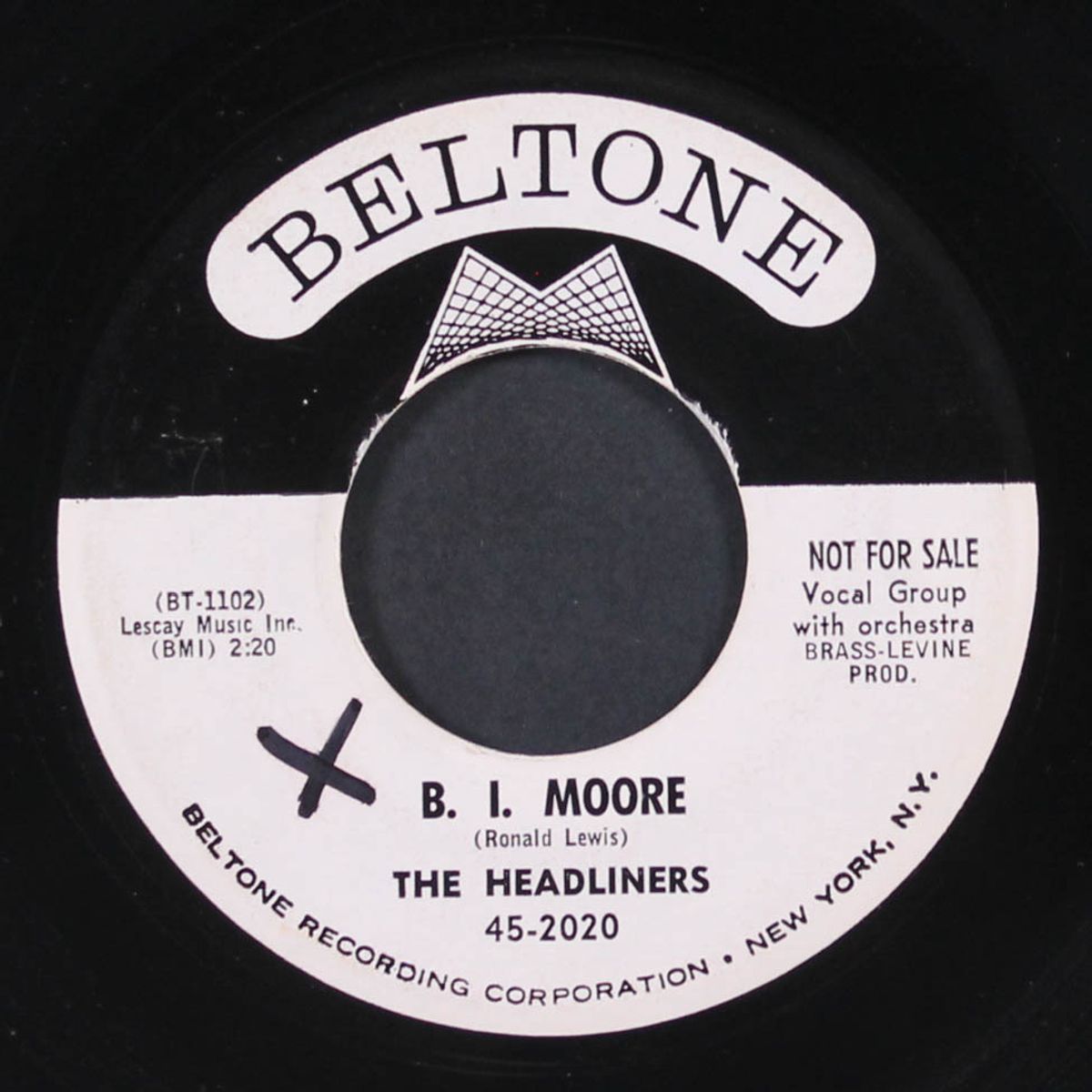 comin' on down with love / b.i. moore by HEADLINERS