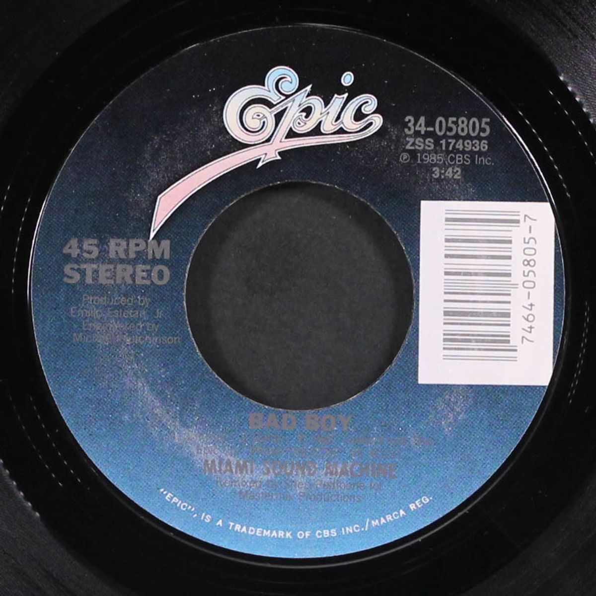 bad boy / surrender paradise by MIAMI SOUND MACHINE
