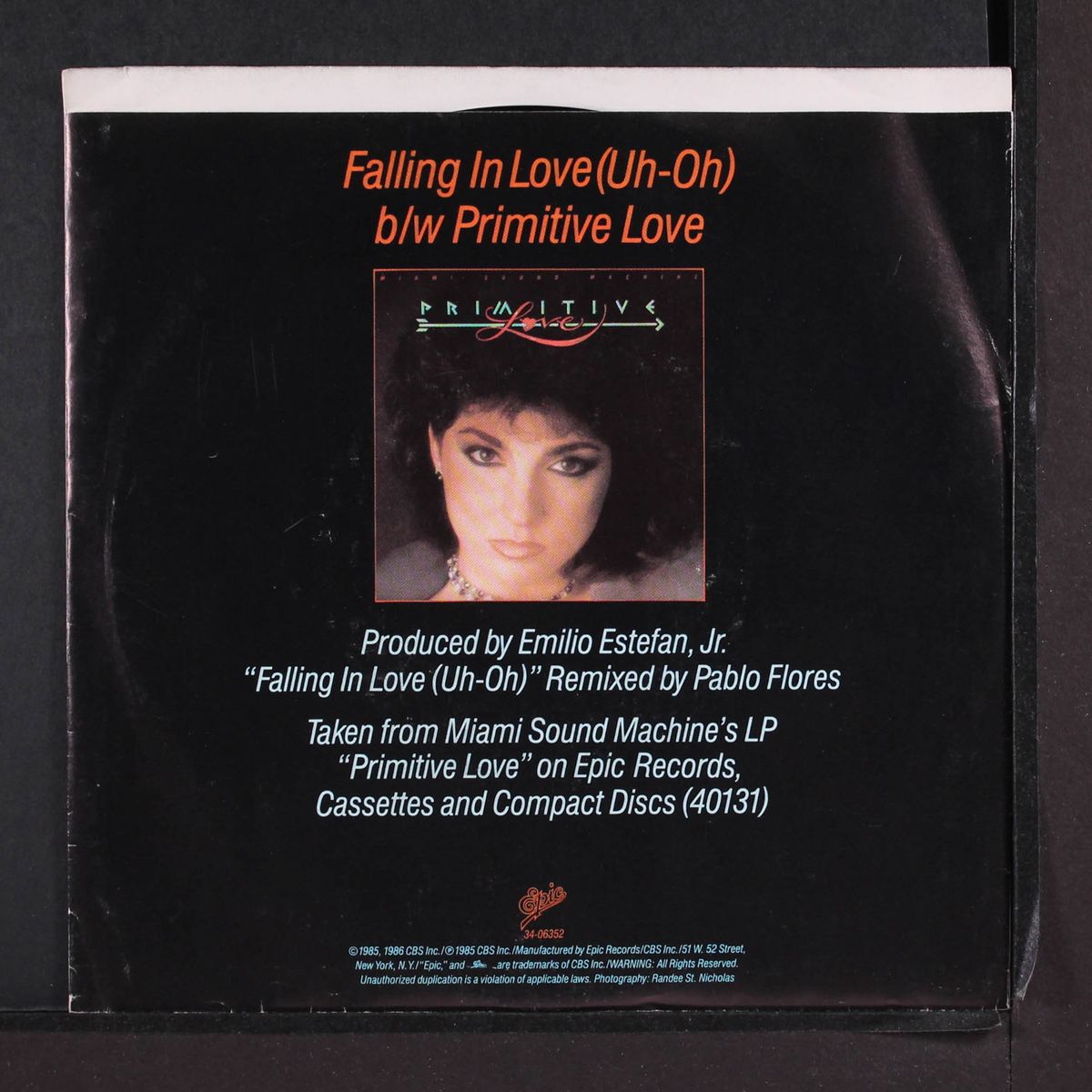 falling in love (uh-oh) / primitive love by MIAMI SOUND MACHINE