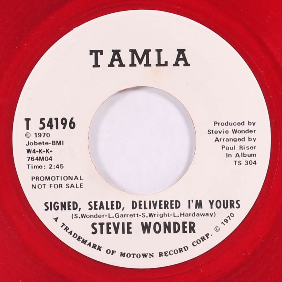 signed, sealed, delivered i'm yours / same by STEVIE WONDER