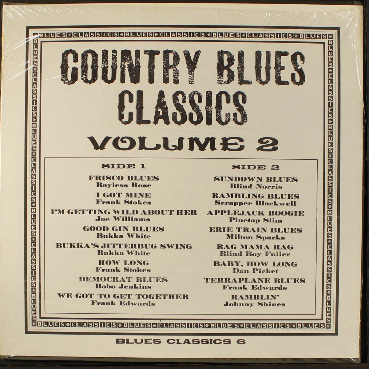 country blues classics, vol. 2 by VARIOUS