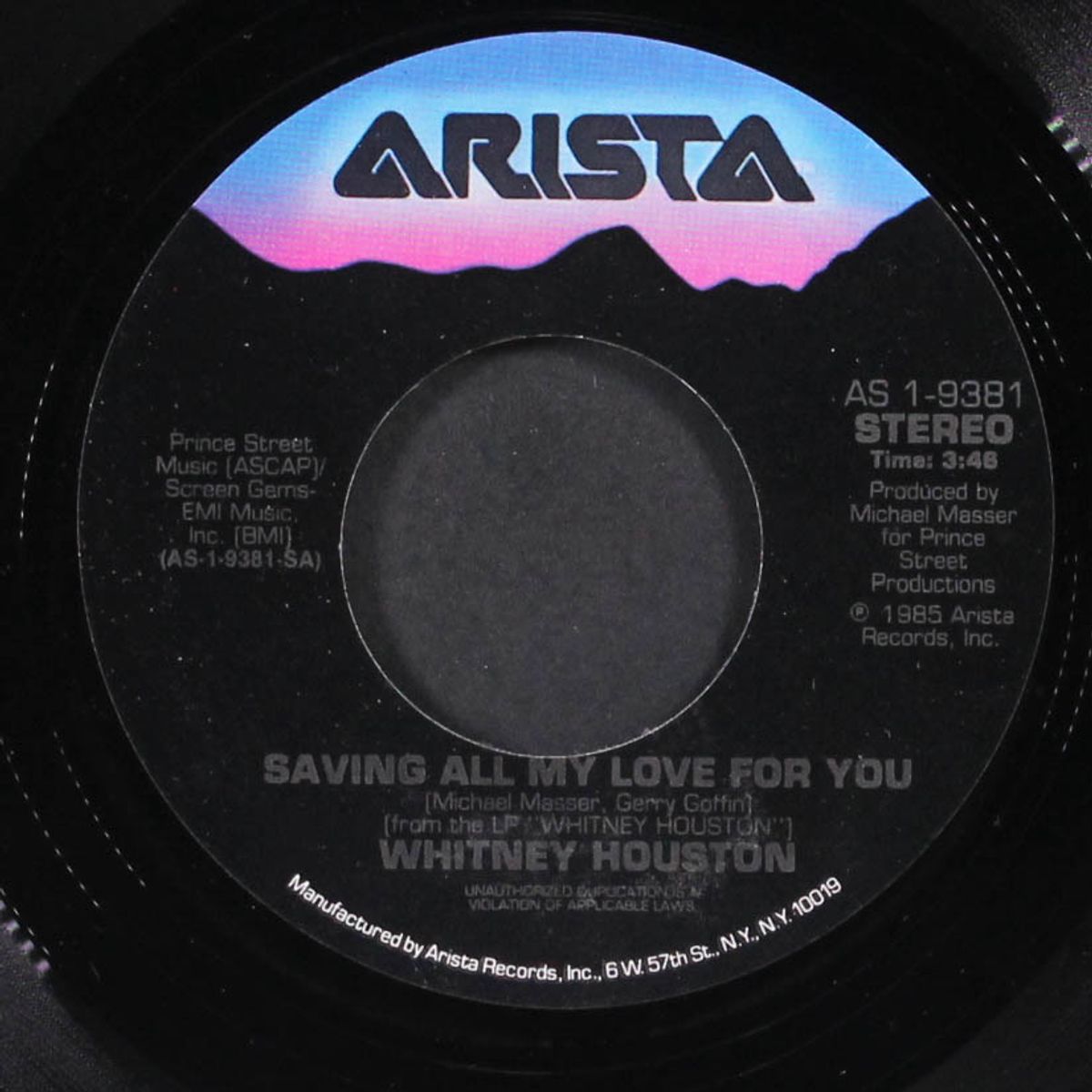 saving all my love for you / all at once by WHITNEY HOUSTON