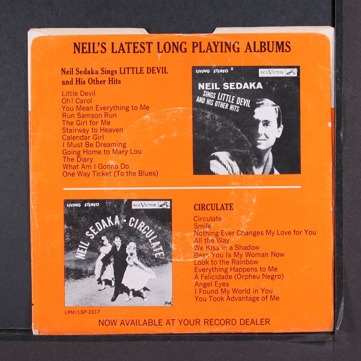 sweet little you by NEIL SEDAKA