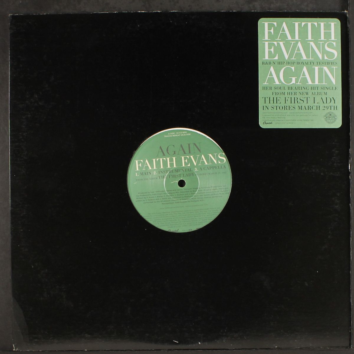 again (3 mixes) by FAITH EVANS