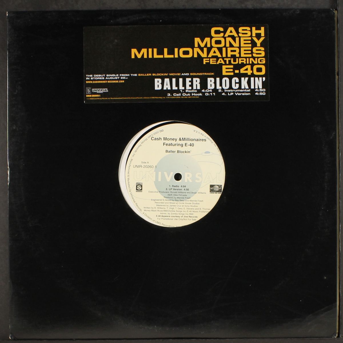 baller blockin' (3 mixes) by CASH MONEY MILLIONAIRES FEAT. E-40