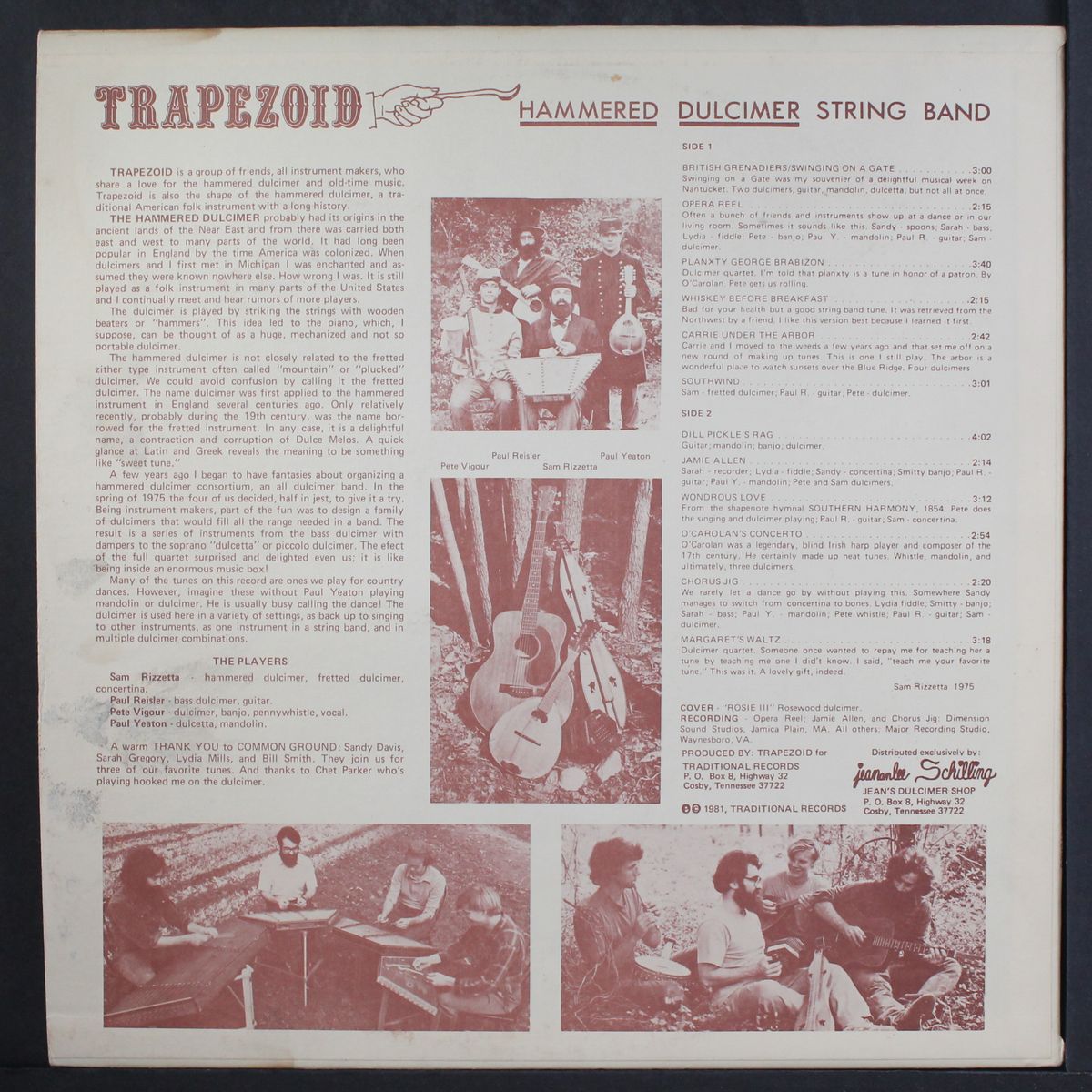 hammered dulcimer string band by TRAPEZOID
