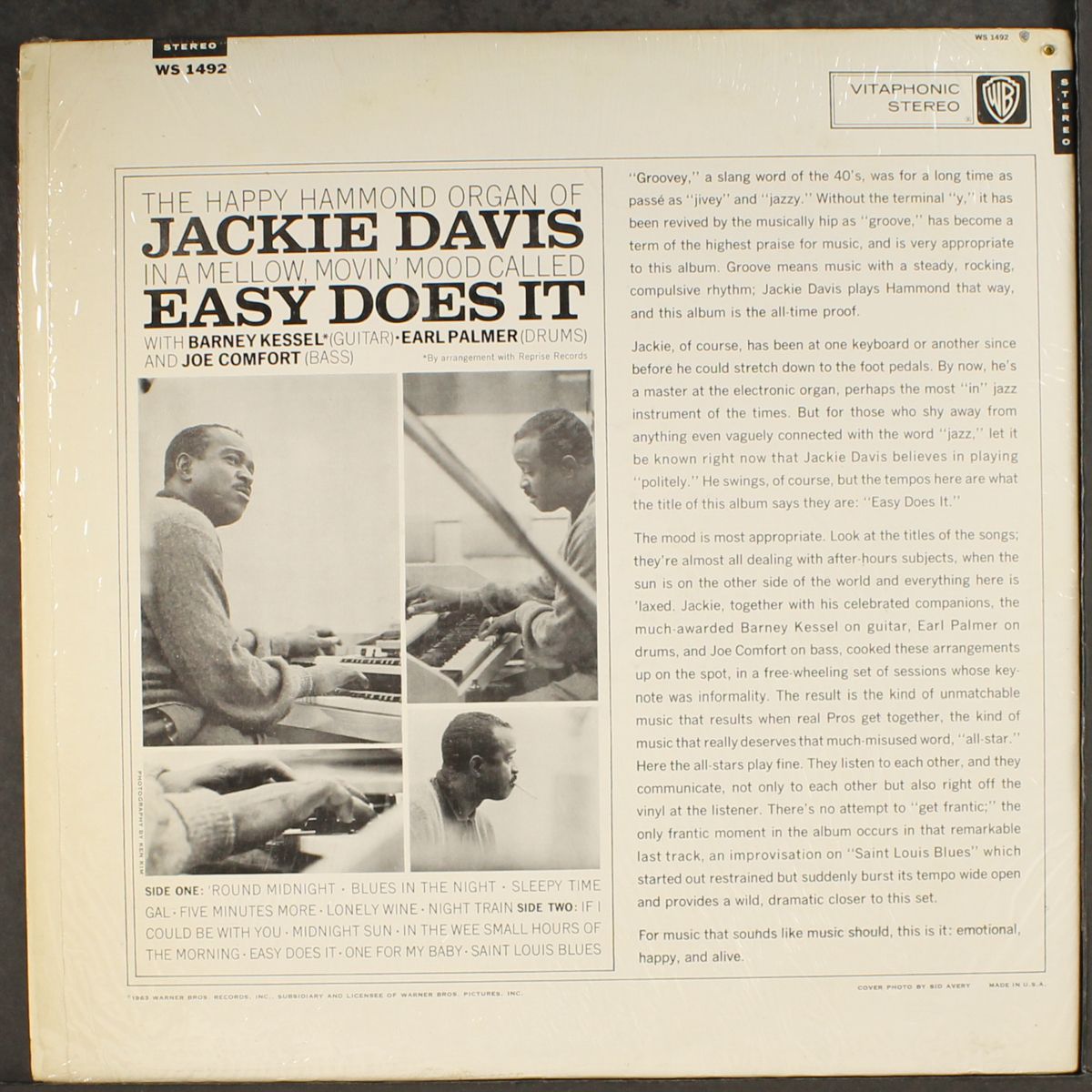 easy does it by JACKIE DAVIS