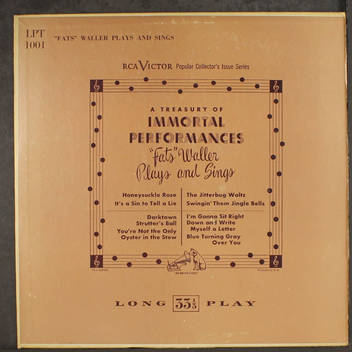 immortal performances by FATS WALLER