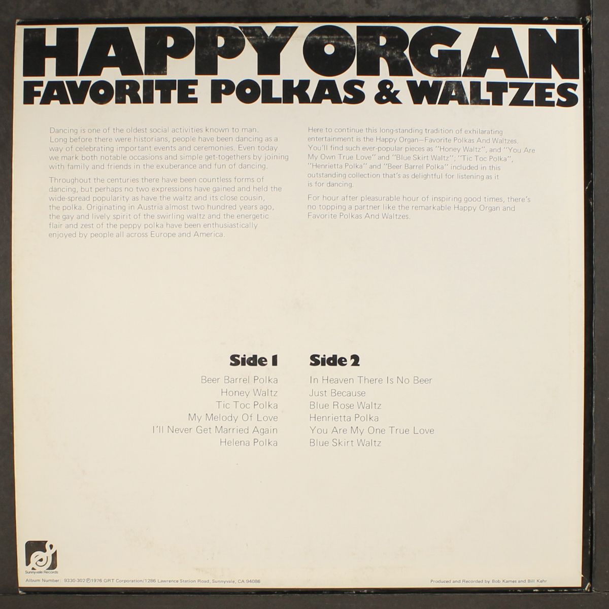 favorite polkas & waltzes by HAPPY ORGAN
