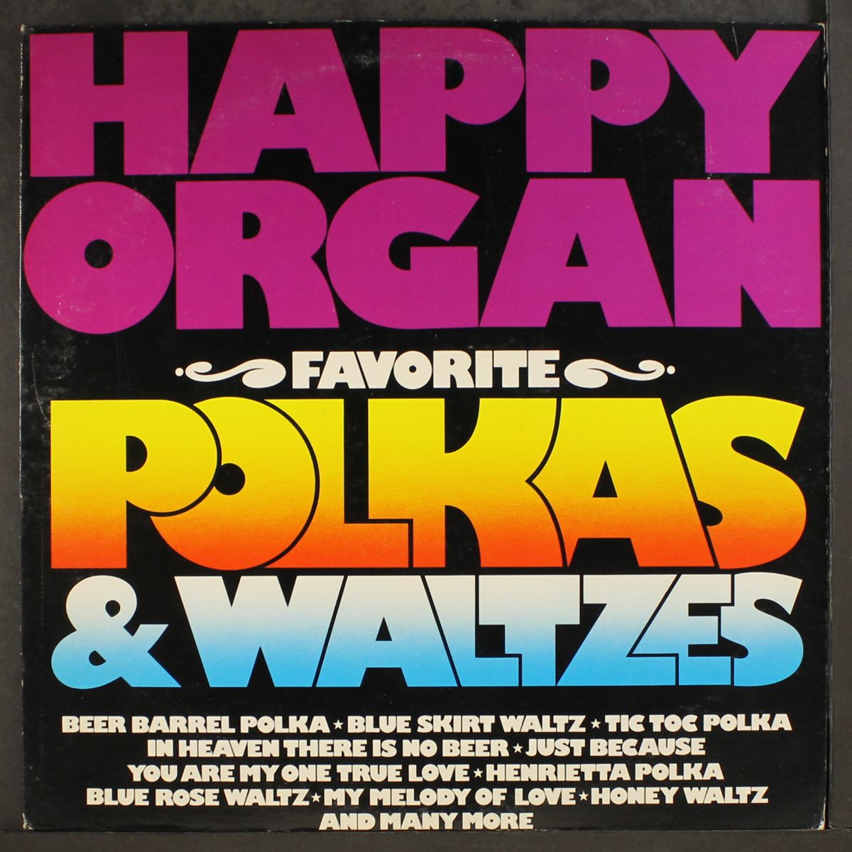 favorite polkas & waltzes by HAPPY ORGAN
