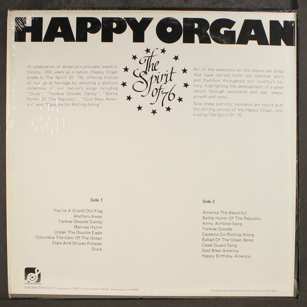 the spirit of '76 by HAPPY ORGAN