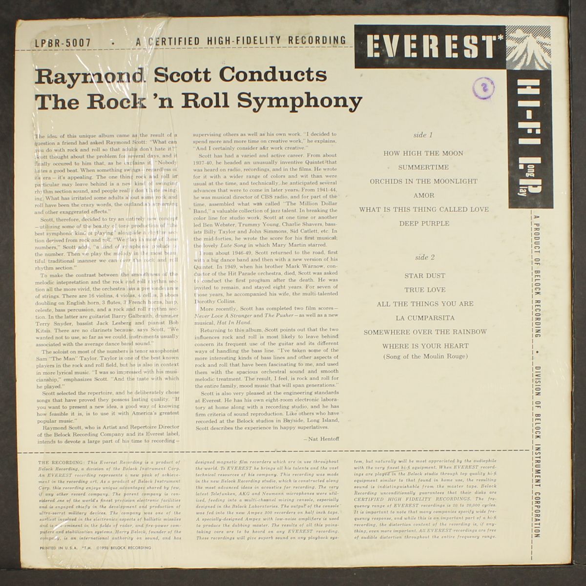 rock 'n roll symphony by RAYMOND SCOTT
