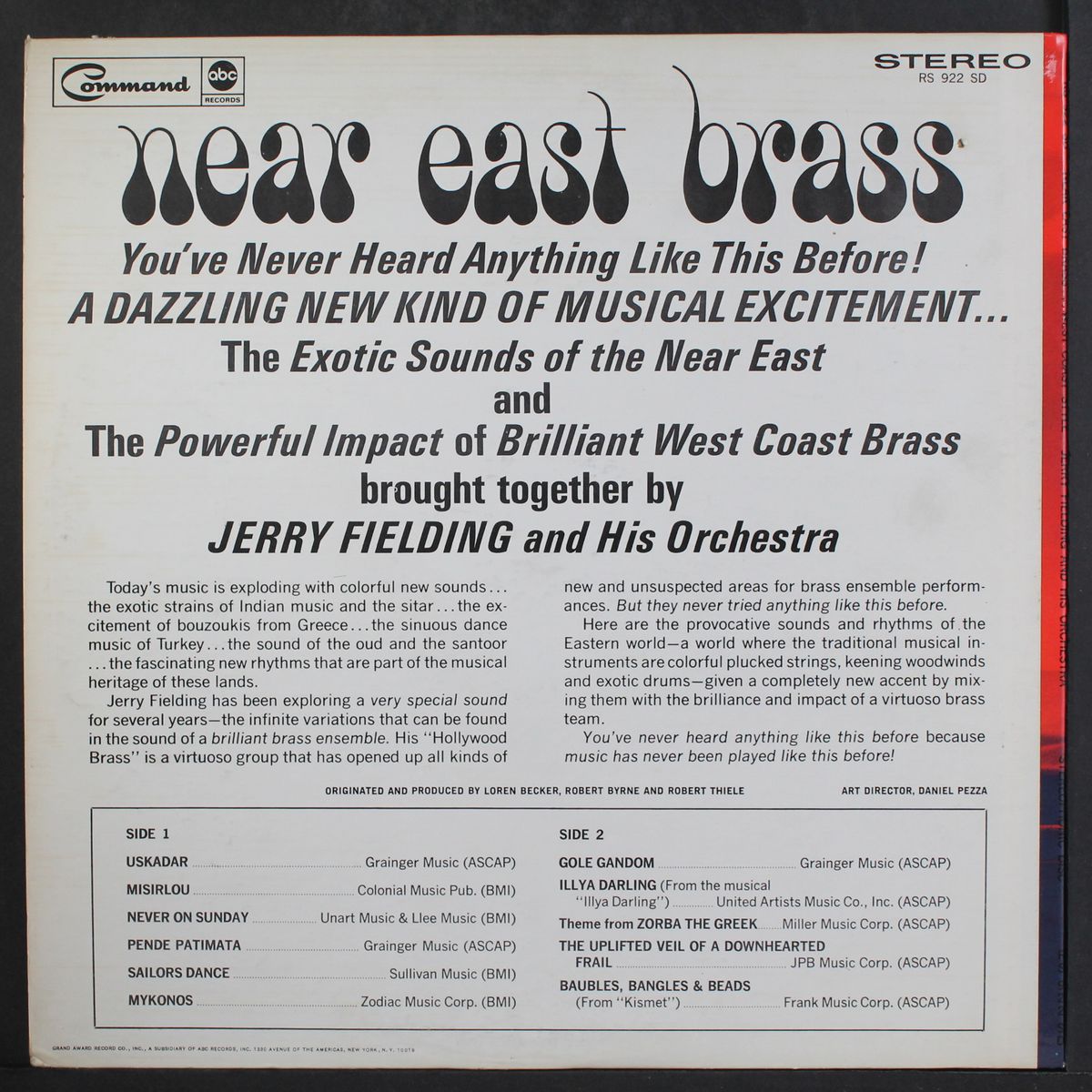 near east brass by JERRY FIELDING