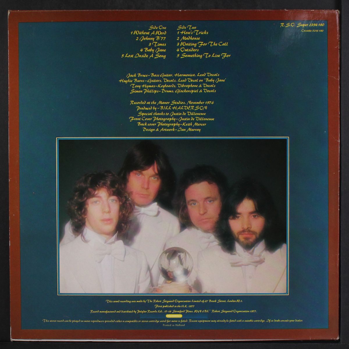 how's tricks by JACK BRUCE BAND