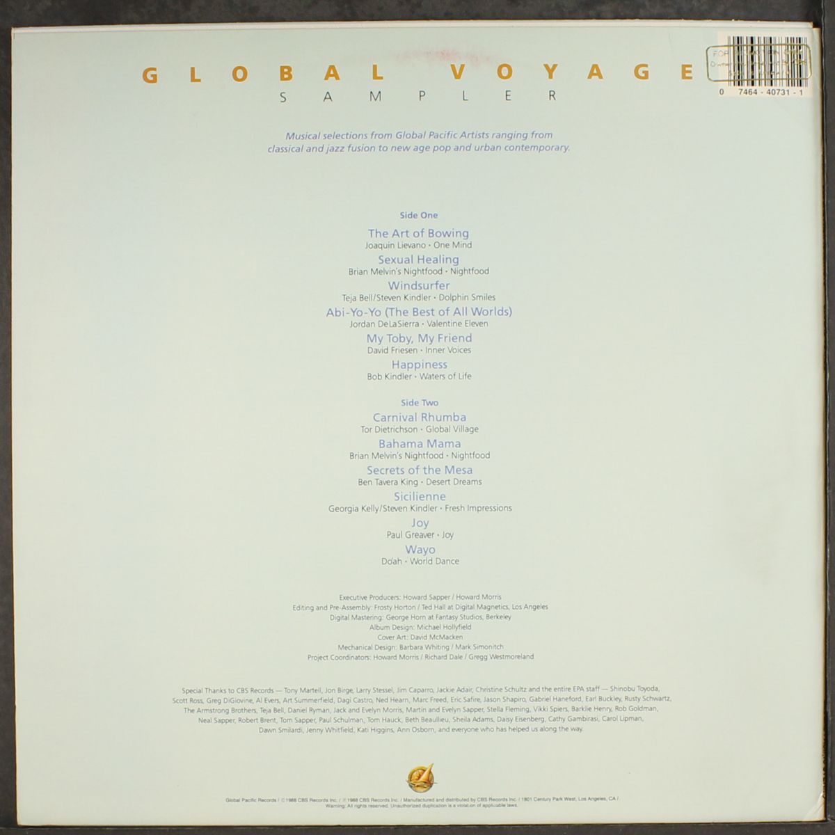 global voyage by VARIOUS