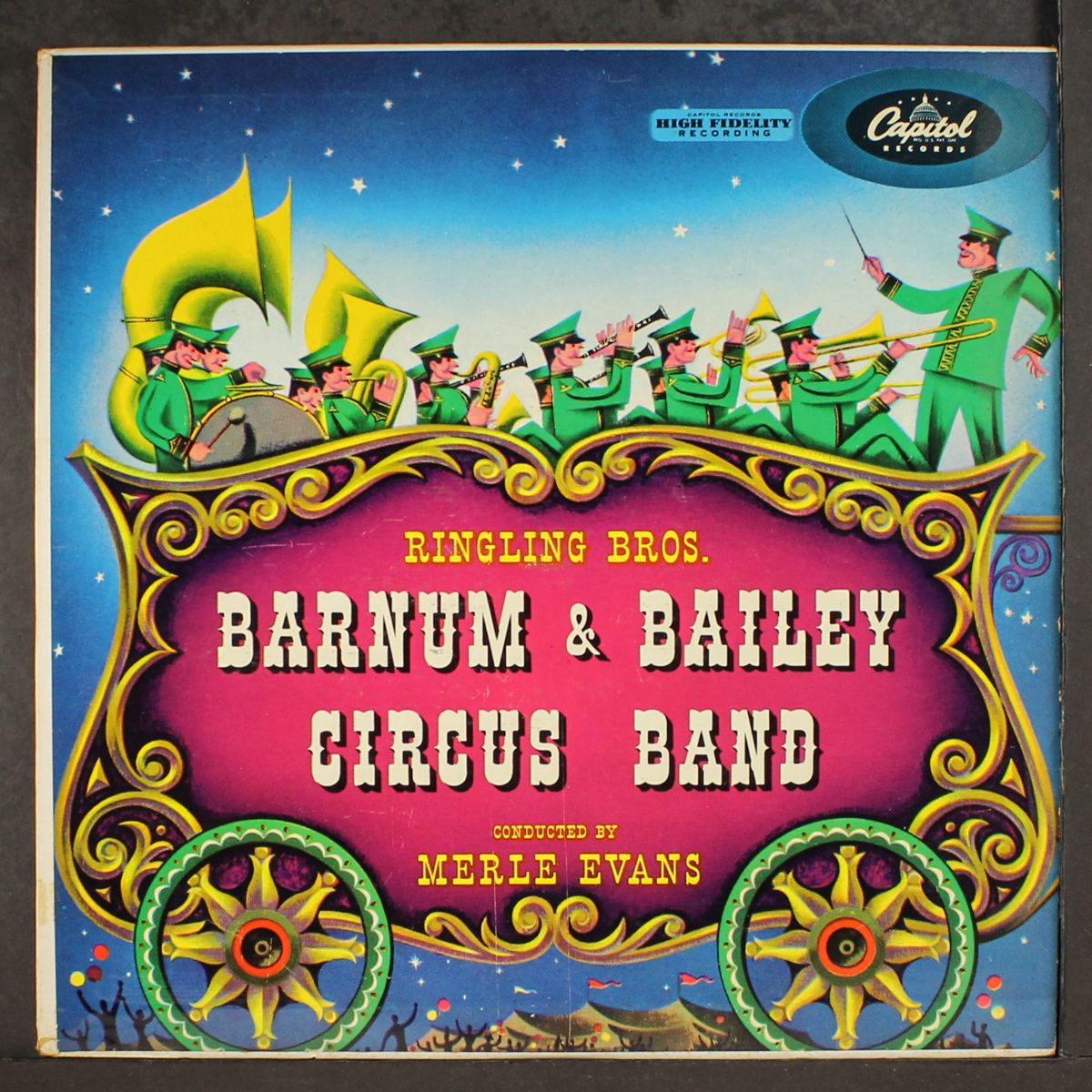 ringling bros. barnum & bailey circus band by MERLE EVANS