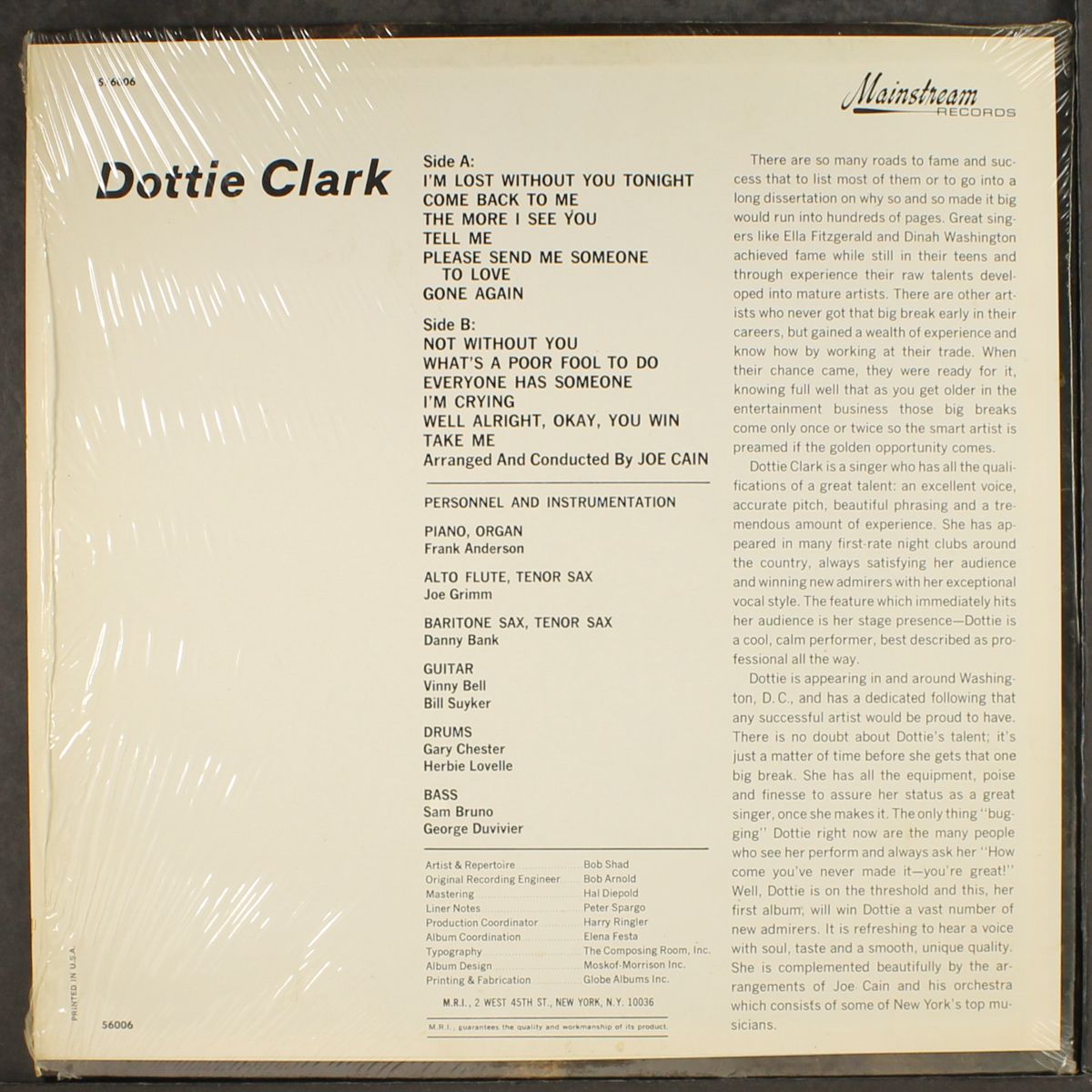 i'm lost by DOTTIE CLARK