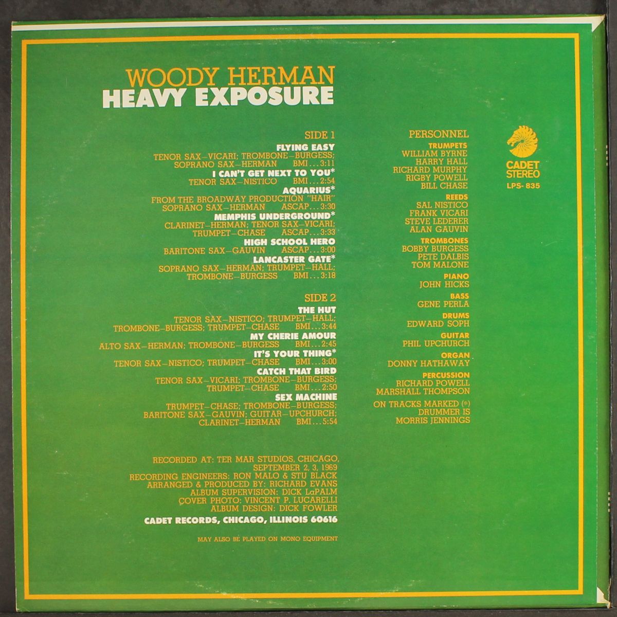 heavy exposure by WOODY HERMAN