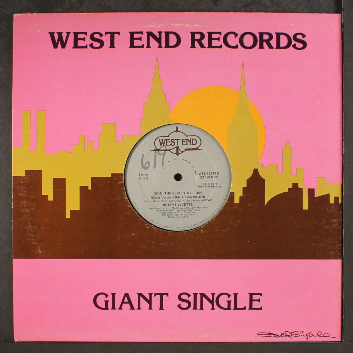 doin' the best that i can (mark sameth) / short version by BETTYE LAVETTE