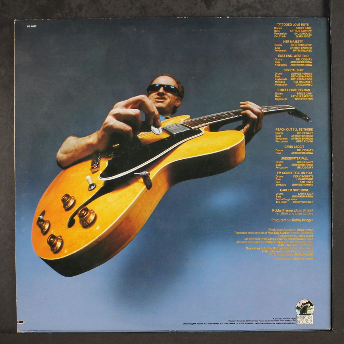 versions by ROBBY KRIEGER