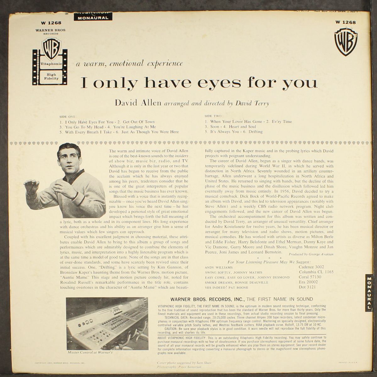 i only have eyes for you by DAVID ALLEN