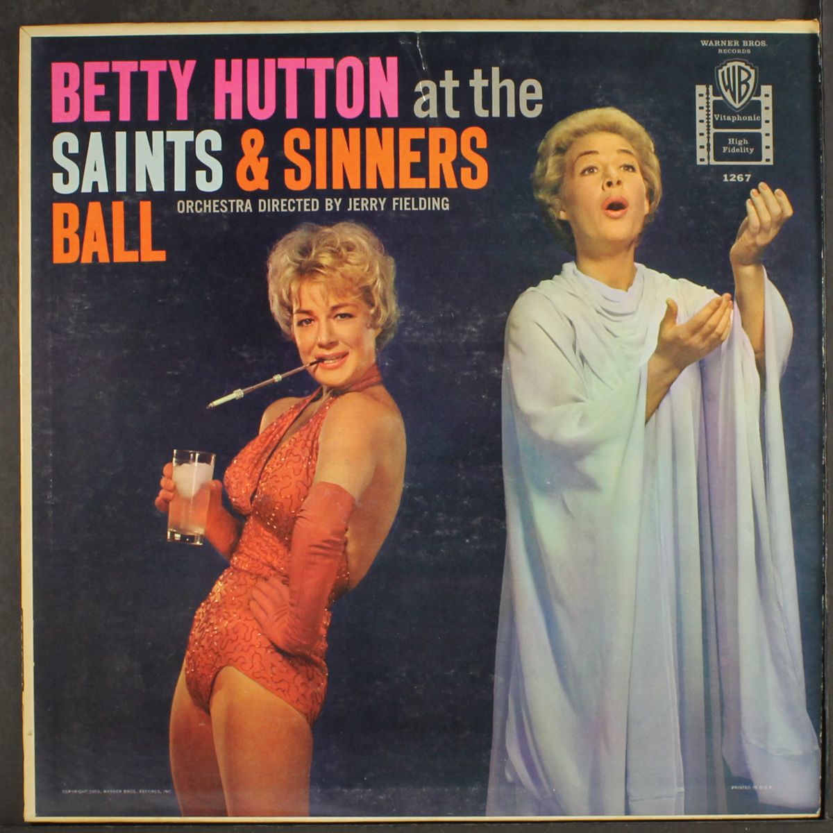 at the saints & sinners ball by BETTY HUTTON