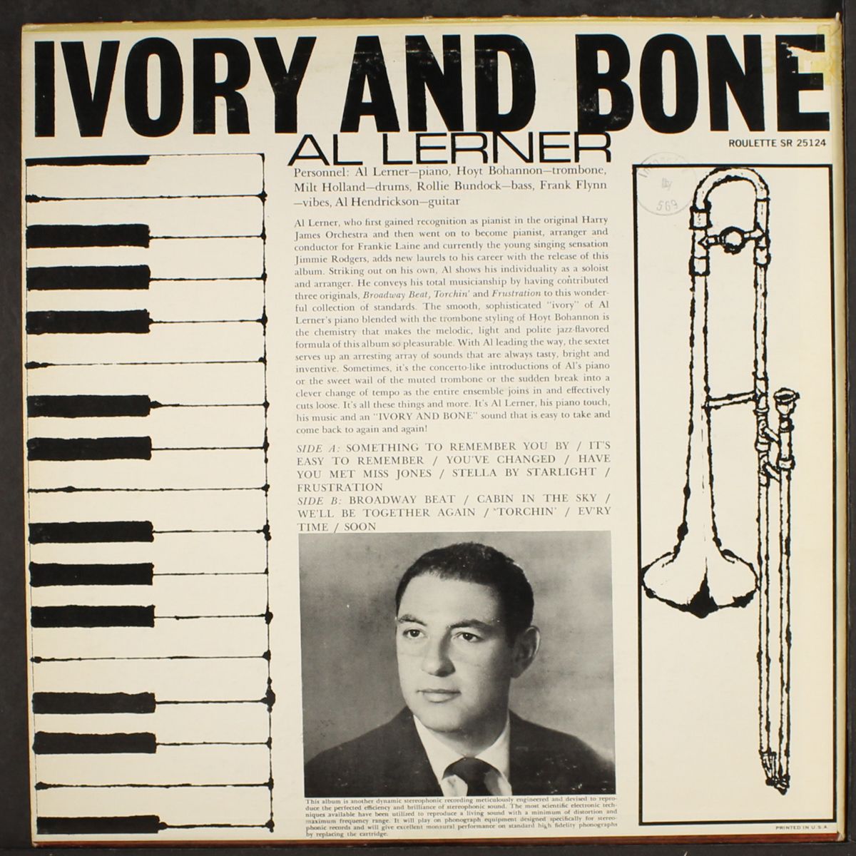 ivory & bone by AL LERNER