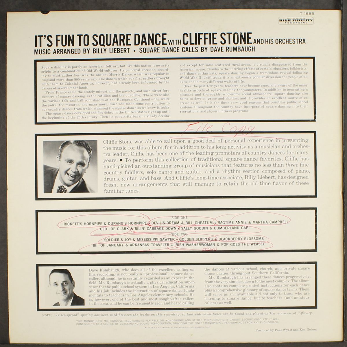 it's fun to square dance by CLIFFIE STONE