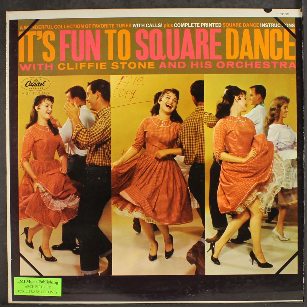 it's fun to square dance by CLIFFIE STONE