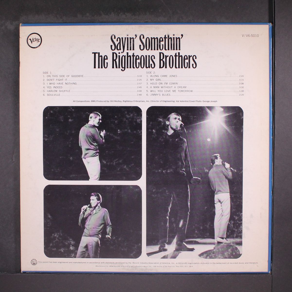 sayin' somethin' by RIGHTEOUS BROTHERS