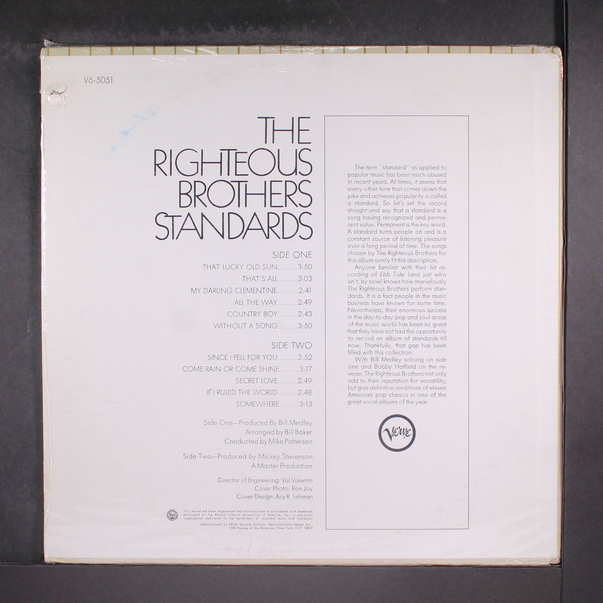standards by RIGHTEOUS BROTHERS