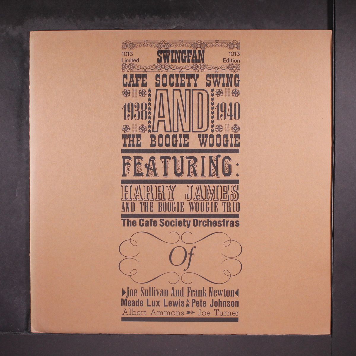 cafe society swing and the boogie woogie 1938-1940 by VARIOUS