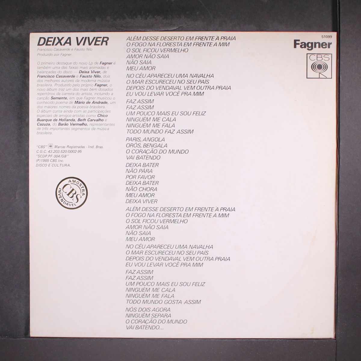 deixa viver by RAIMUNDO FAGNER