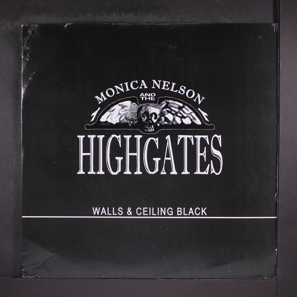 walls & ceiling black by MONICA NELSON & HIGHGATES